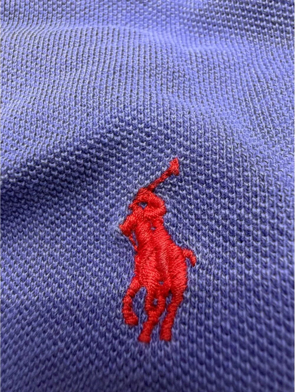 Polo Ralph Lauren Men's Polo Shirt Collared Custom Fit Size Medium Purple